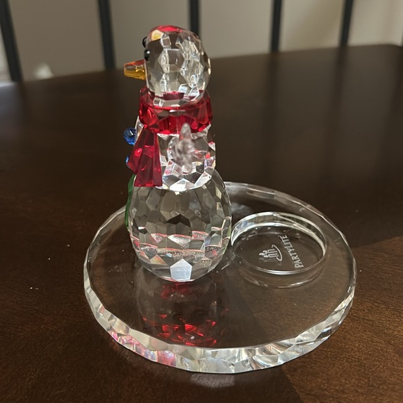 PARTYLITE Vintage snowman candle holder. - Picture 11 of 12